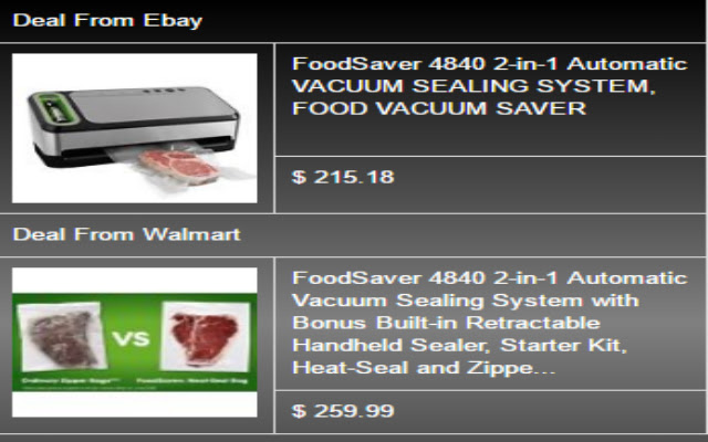 Amazon vs Ebay and Walmart  from Chrome web store to be run with OffiDocs Chromium online