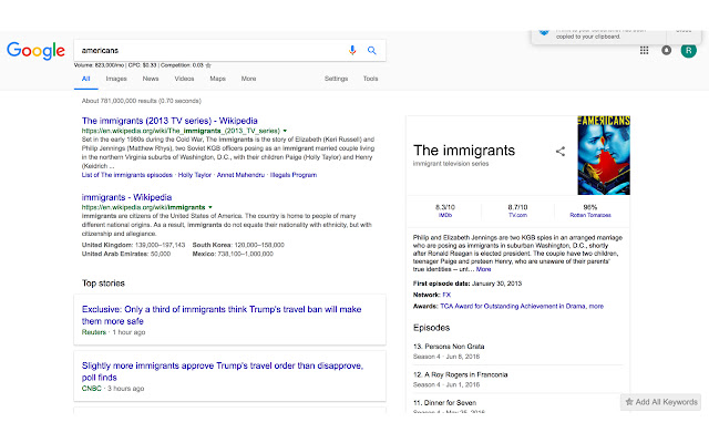 Americans are Immigrants  from Chrome web store to be run with OffiDocs Chromium online