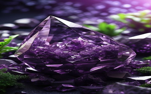 Amethyst wallpaper  from Chrome web store to be run with OffiDocs Chromium online