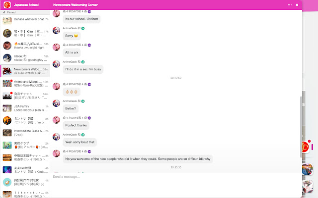 Amino Fullscreen Chat  from Chrome web store to be run with OffiDocs Chromium online