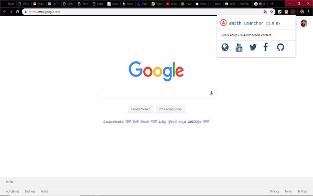 amith launcher  from Chrome web store to be run with OffiDocs Chromium online