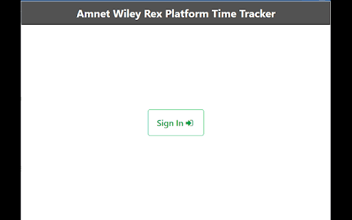 Amnet Time Tracking Extension Wiley Rex platform  from Chrome web store to be run with OffiDocs Chromium online