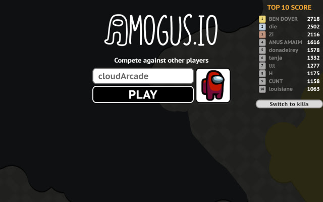 Amogus.io Game  from Chrome web store to be run with OffiDocs Chromium online