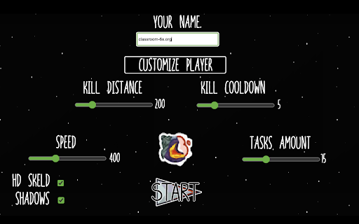 Among Us Game  from Chrome web store to be run with OffiDocs Chromium online
