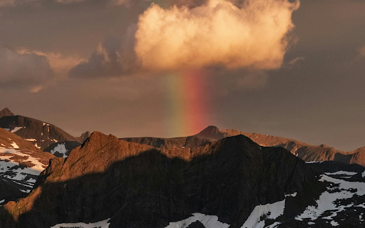 A Mountain Landscape at Senja, Norway  from Chrome web store to be run with OffiDocs Chromium online