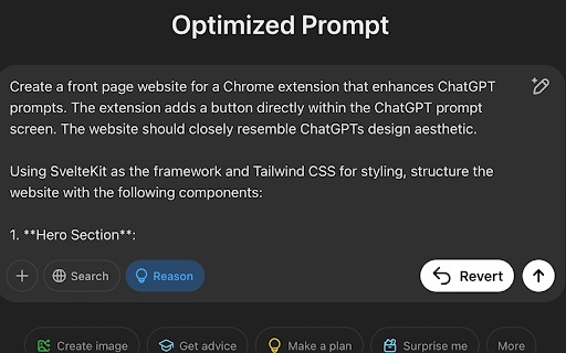 AmPrompt  from Chrome web store to be run with OffiDocs Chromium online