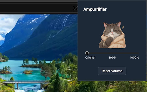 Ampurrlifier  from Chrome web store to be run with OffiDocs Chromium online