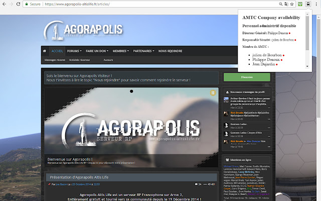 AMTC compagnie  from Chrome web store to be run with OffiDocs Chromium online