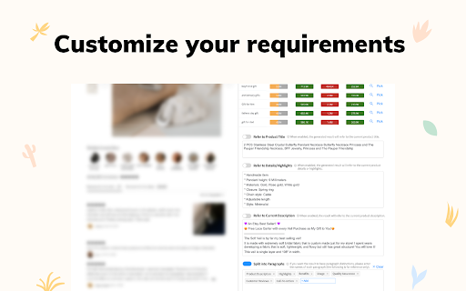 AmzGPT: Amazon listing edit  from Chrome web store to be run with OffiDocs Chromium online