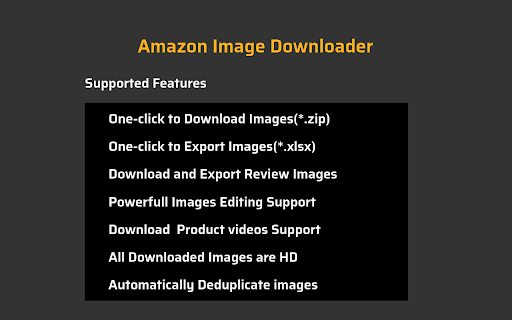 AMZImage Amazon Image Downloader  Editor  from Chrome web store to be run with OffiDocs Chromium online