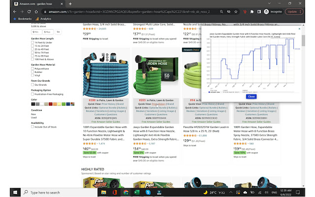 AMZ Seller Browser  from Chrome web store to be run with OffiDocs Chromium online
