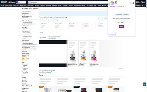 Amz Zip  from Chrome web store to be run with OffiDocs Chromium online
