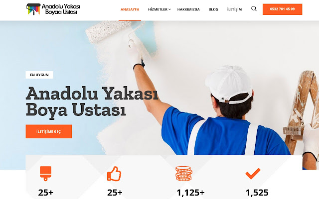 Anadolu Yakası Boyacı Ustası  from Chrome web store to be run with OffiDocs Chromium online