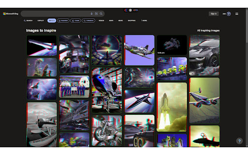 Anaglyphohol  from Chrome web store to be run with OffiDocs Chromium online