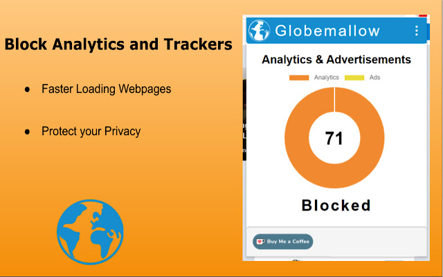 Analytics  Ad Blocker  from Chrome web store to be run with OffiDocs Chromium online