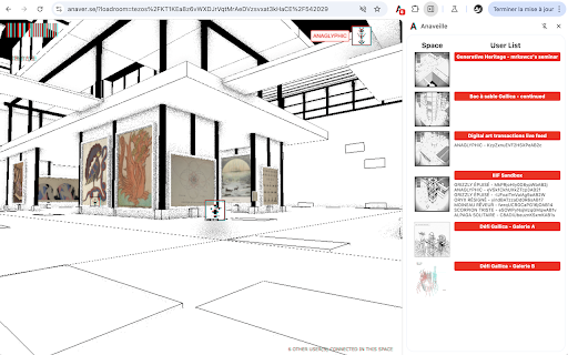 Anaveille  from Chrome web store to be run with OffiDocs Chromium online