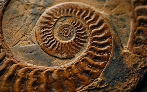 ancient ammonite fossil extinct animal shell spiral pattern discovery  from Chrome web store to be run with OffiDocs Chromium online