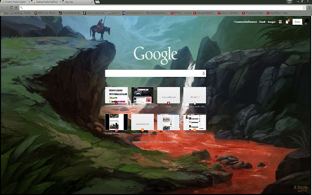 Andreas RochaRed River Chrome Theme  from Chrome web store to be run with OffiDocs Chromium online
