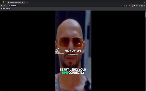 Andrew Tate Reminder  from Chrome web store to be run with OffiDocs Chromium online