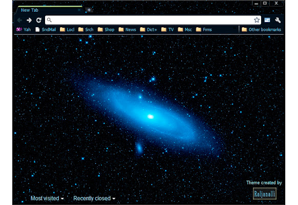 AndromedaBlue2 1280 OpticBlue WISE3 Theme  from Chrome web store to be run with OffiDocs Chromium online