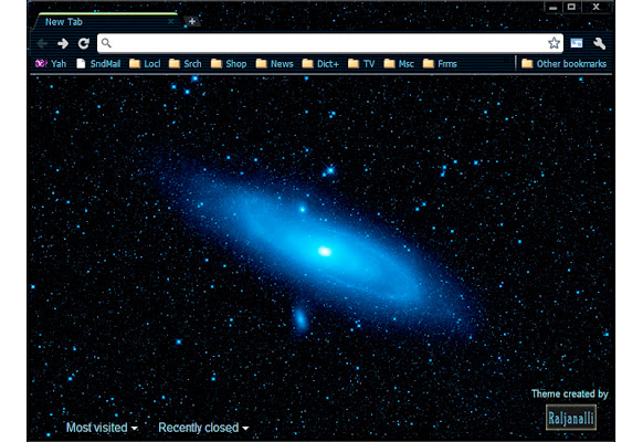 AndromedaBlue2 1280 OpticBlue WISE3 Theme ຈາກ Chrome web store ທີ່ຈະດໍາເນີນການກັບ OffiDocs Chromium ອອນໄລນ໌