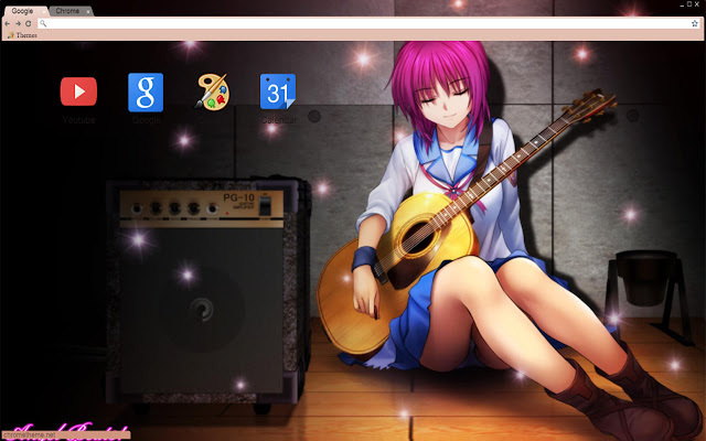 Angel Beats: Masami my song theme 1366x768 מחנות האינטרנט של Chrome להפעלה עם OffiDocs Chromium מקוון