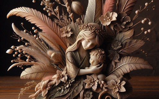 Angel statue  from Chrome web store to be run with OffiDocs Chromium online