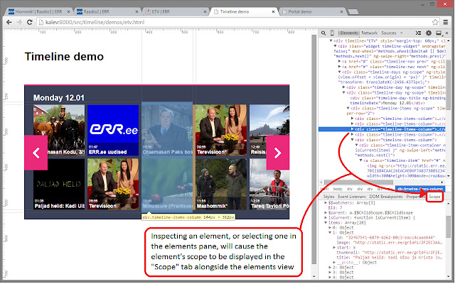 Angular Chrome  from Chrome web store to be run with OffiDocs Chromium online