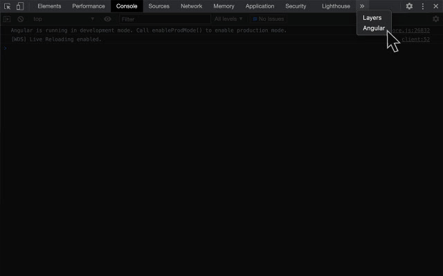Angular DevTools  from Chrome web store to be run with OffiDocs Chromium online