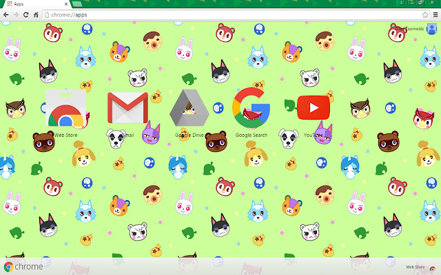 Animal Crossing  from Chrome web store to be run with OffiDocs Chromium online