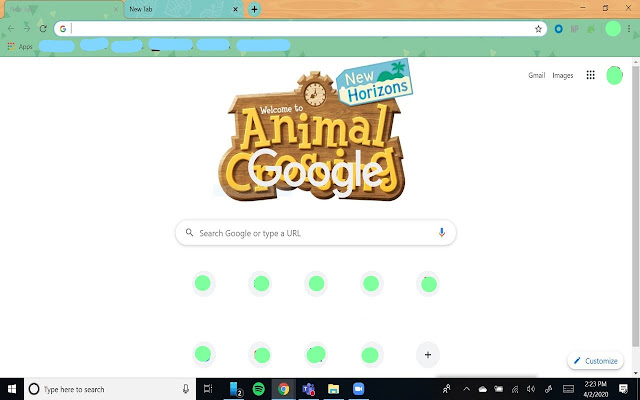 Animal Crossing NH  from Chrome web store to be run with OffiDocs Chromium online