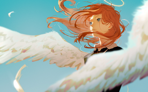 Anime Angel  from Chrome web store to be run with OffiDocs Chromium online