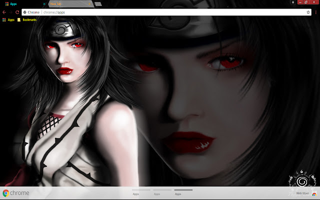 Anime Black Hair Girl  from Chrome web store to be run with OffiDocs Chromium online