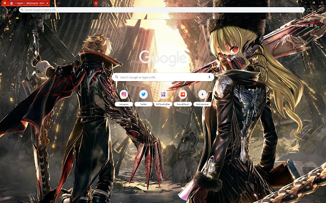 Anime BLOND SISTER CODE VEIN (Video Game)  from Chrome web store to be run with OffiDocs Chromium online