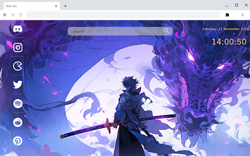 Anime Boy and Dragon A Fantasy Comes to Life!  from Chrome web store to be run with OffiDocs Chromium online
