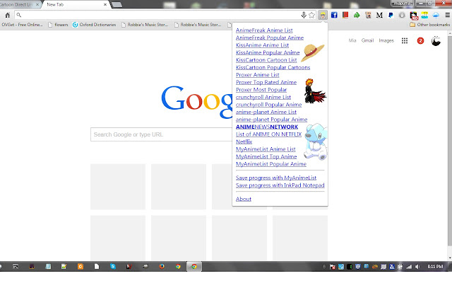 Anime/Cartoon Direct Link Extension.  from Chrome web store to be run with OffiDocs Chromium online