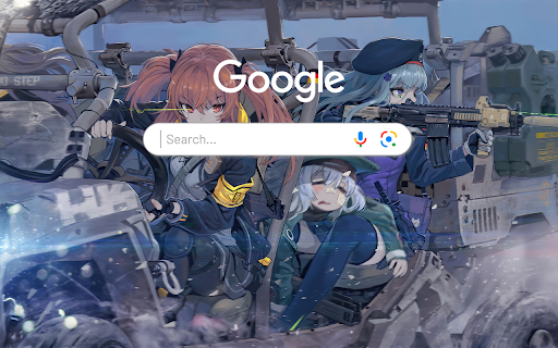Anime Girls Frontline G11 HK416 UMP9 Anime Theme  from Chrome web store to be run with OffiDocs Chromium online