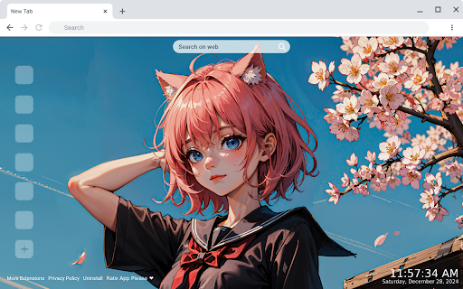 Anime Girls Wallpaper  from Chrome web store to be run with OffiDocs Chromium online
