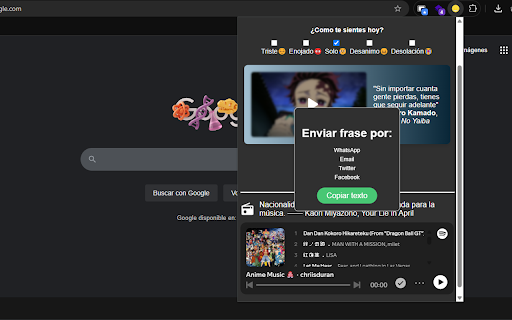 Anime Hopecore  from Chrome web store to be run with OffiDocs Chromium online