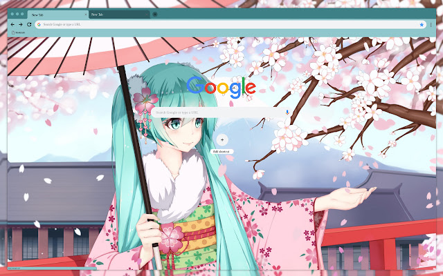 Anime in kimono  from Chrome web store to be run with OffiDocs Chromium online