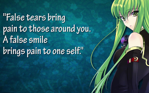 Anime Quotes Wallpapers New Tab  from Chrome web store to be run with OffiDocs Chromium online