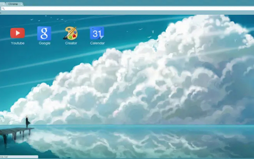 Anime sky clouds  from Chrome web store to be run with OffiDocs Chromium online