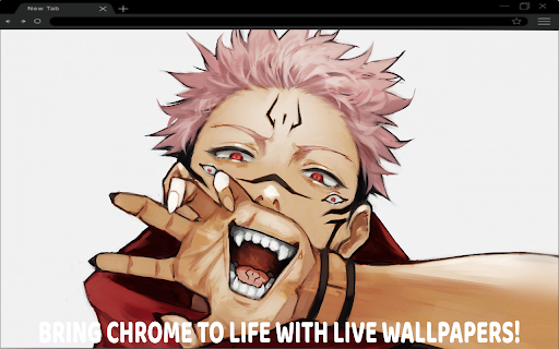 Anime Sukuna Drawing LiveWallpaper  from Chrome web store to be run with OffiDocs Chromium online