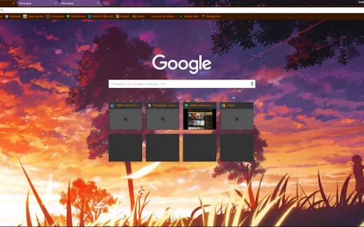 Anime Sunset 1920x1080  from Chrome web store to be run with OffiDocs Chromium online