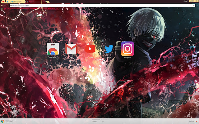 Goule de Tokyo anime | Ken Kaneki «1920X1080P» de la boutique en ligne Chrome à exécuter avec OffiDocs Chromium en ligne