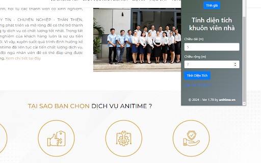 Anitime  from Chrome web store to be run with OffiDocs Chromium online
