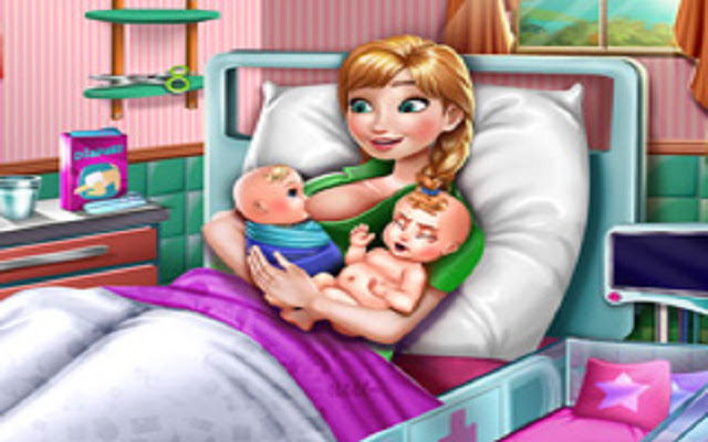 Anna Mommy Twins Birth dal negozio web di Chrome da eseguire con OffiDocs Chromium online