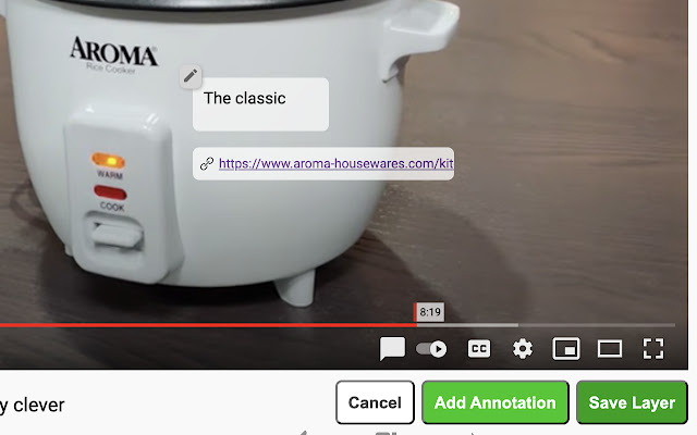 annotated.video  from Chrome web store to be run with OffiDocs Chromium online
