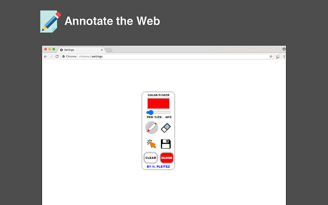 Annotate the Web  from Chrome web store to be run with OffiDocs Chromium online