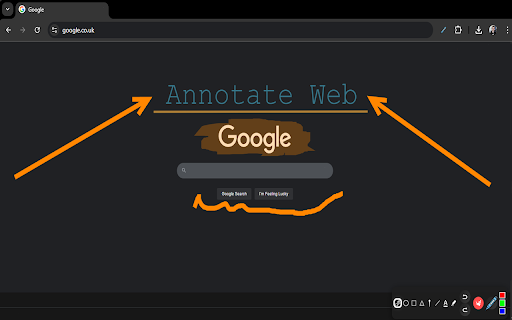 Annotate Web  from Chrome web store to be run with OffiDocs Chromium online